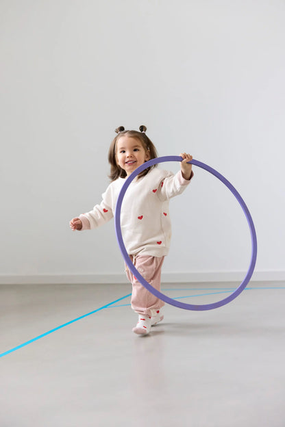 Lässig Kinder Hose Cord - Bio Baumwolle, Herzen Altrosa GOTS
