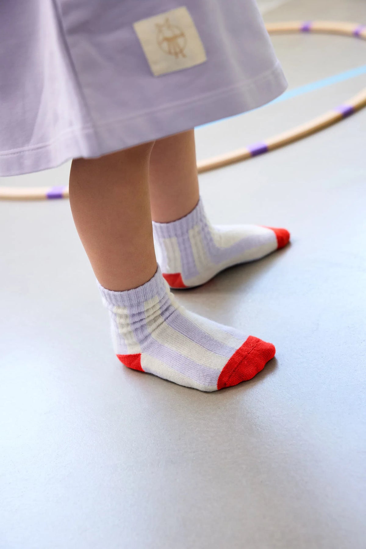 Lässig Tennissocken Kinder 3er-Set - Bio Baumwolle, Katze