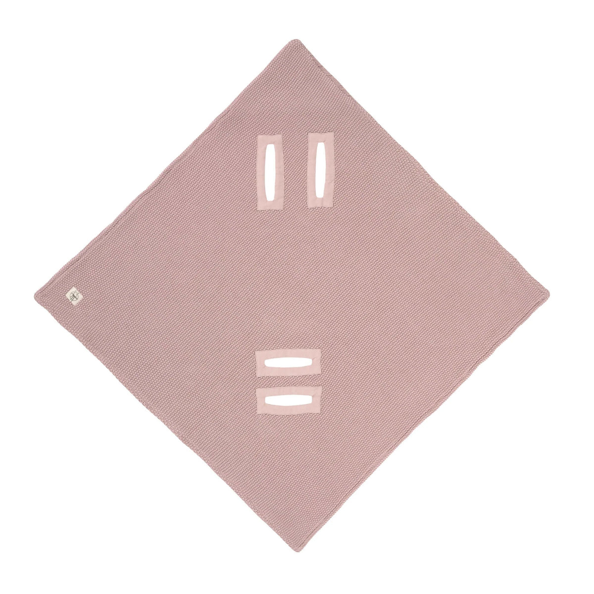 Lässig Einschlagdecke - Auto Kindersitz, Dusky Pink
