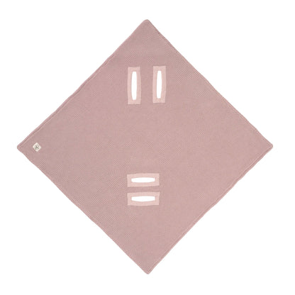 Lässig Einschlagdecke - Auto Kindersitz, Dusky Pink
