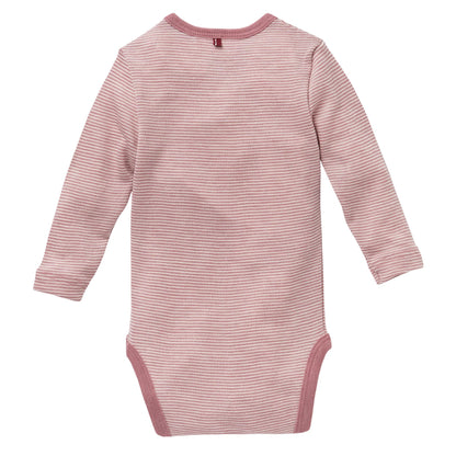 People Wear Organic Body Langarm aus Wolle und Seide