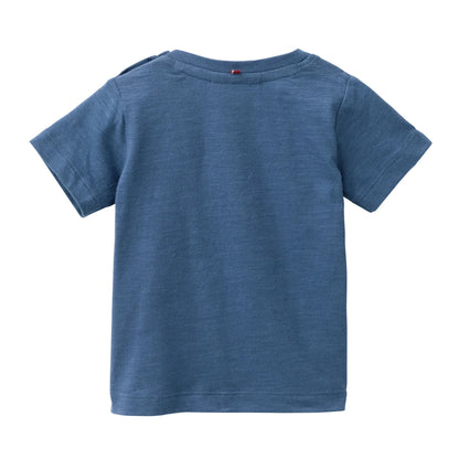 People Wear Organic T-Shirt mit Giraffenapplikation GOTS