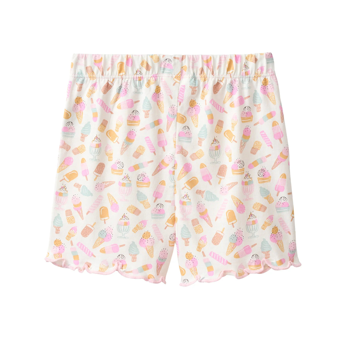 People Wear Organic Schlafanzug kurz mit Eisprint GOTS
