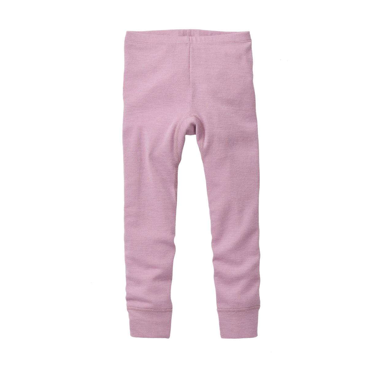 People Wear Organic Wolle Seide Leggings, rosa uni GOTS