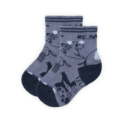 People Wear Organic Socken im Doppelpack in ozean mix  GOTS