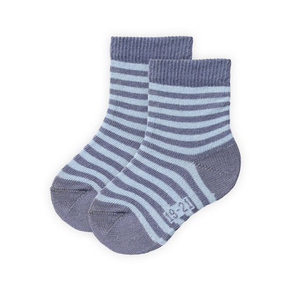 People Wear Organic Socken im Doppelpack in ozean mix  GOTS