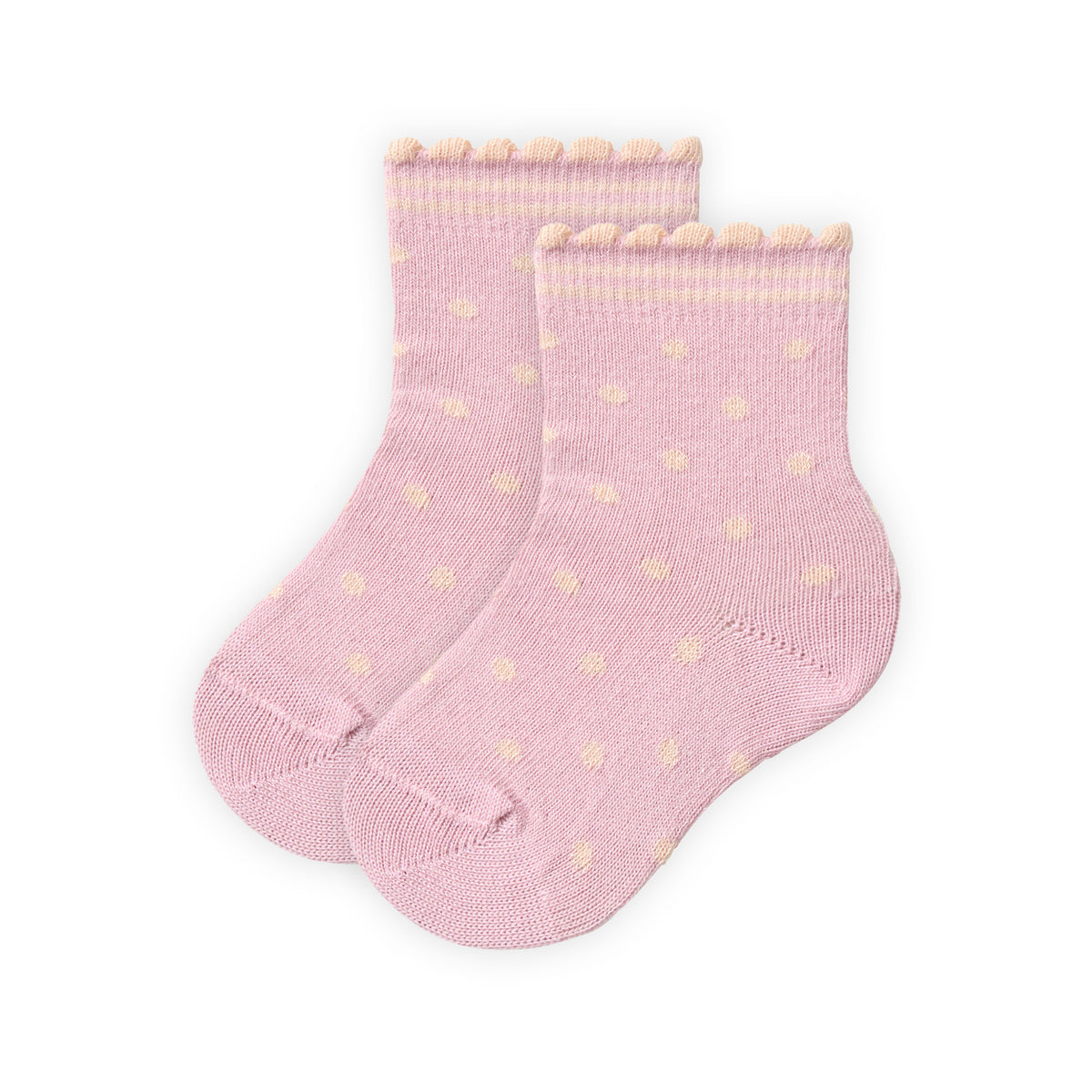 People Wear Organic Socken im Doppelpack in malve mix