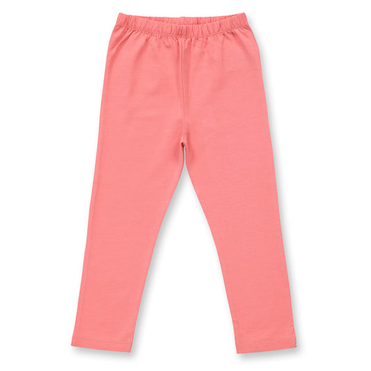 Sense Organics Leggings für Mädchen in pfirsichrosa, Modell LARA, GOTS