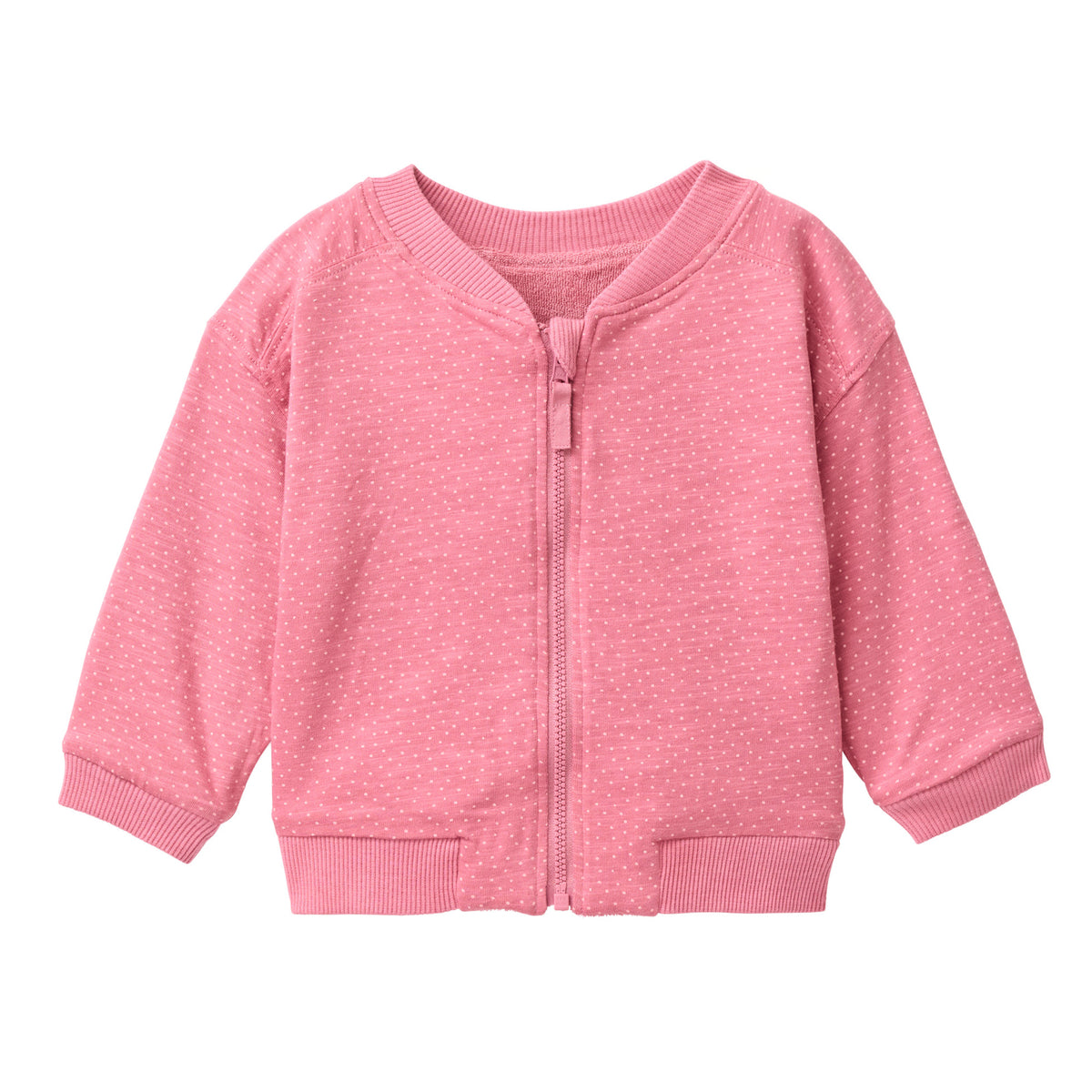 People Wear Organic Wendbare Jacke in himbeerrot GOTS