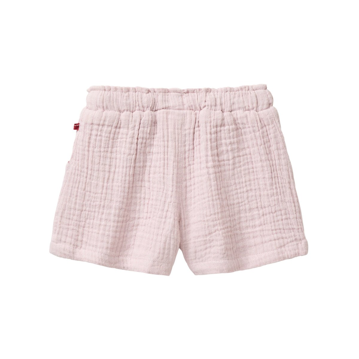 People Wear Organic Musselin-Shorts in blass violett GOTS