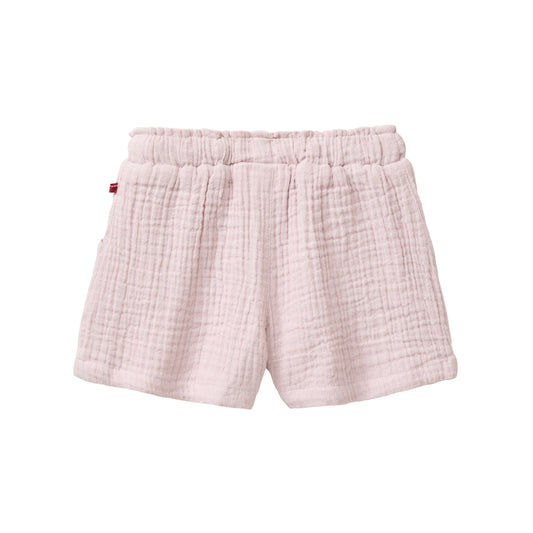 People Wear Organic Musselin-Shorts in blass violett GOTS