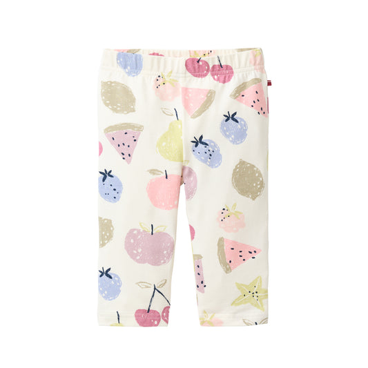 People Wear Organic Capri Leggings "große Früchte" GOTS