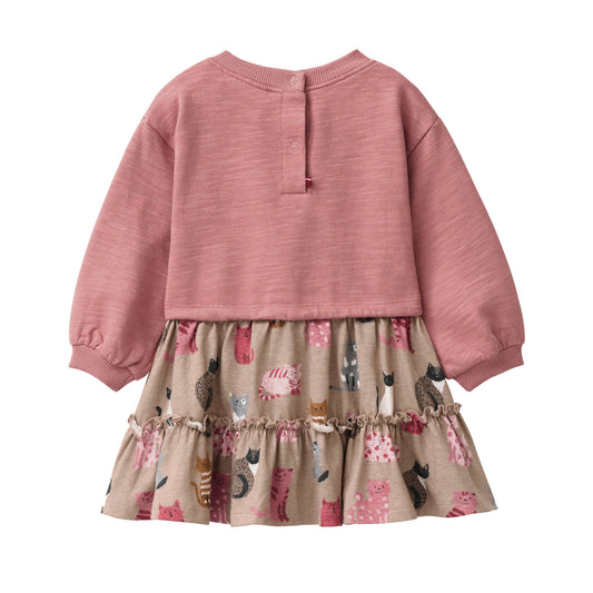 People Wear Organic Sweat-Kleid GOTS