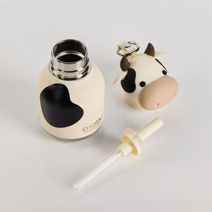 Asobu Trinkflasche Mini Bestie Ivy The Mini Cow mit Schlüsselring