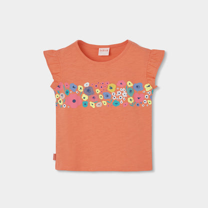 Boboli T-Shirt mit Blumenprint