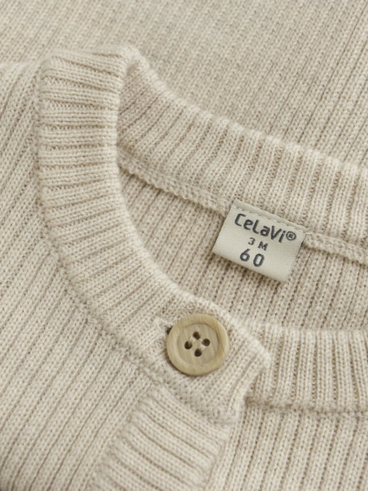 CeLaVi Strickjacke aus Merinowolle