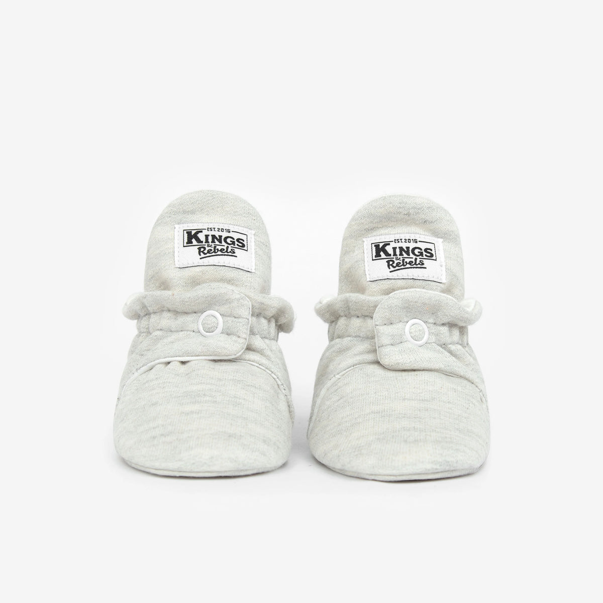 Kings & Rebels Booties Cotton Gripper Light Grey
