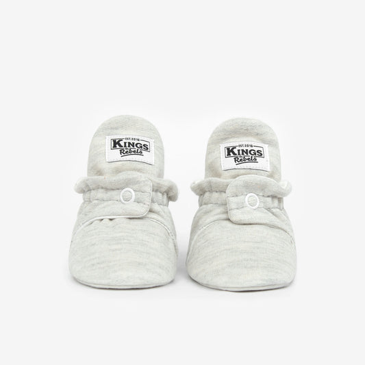 Kings & Rebels Booties Cotton Gripper Light Grey
