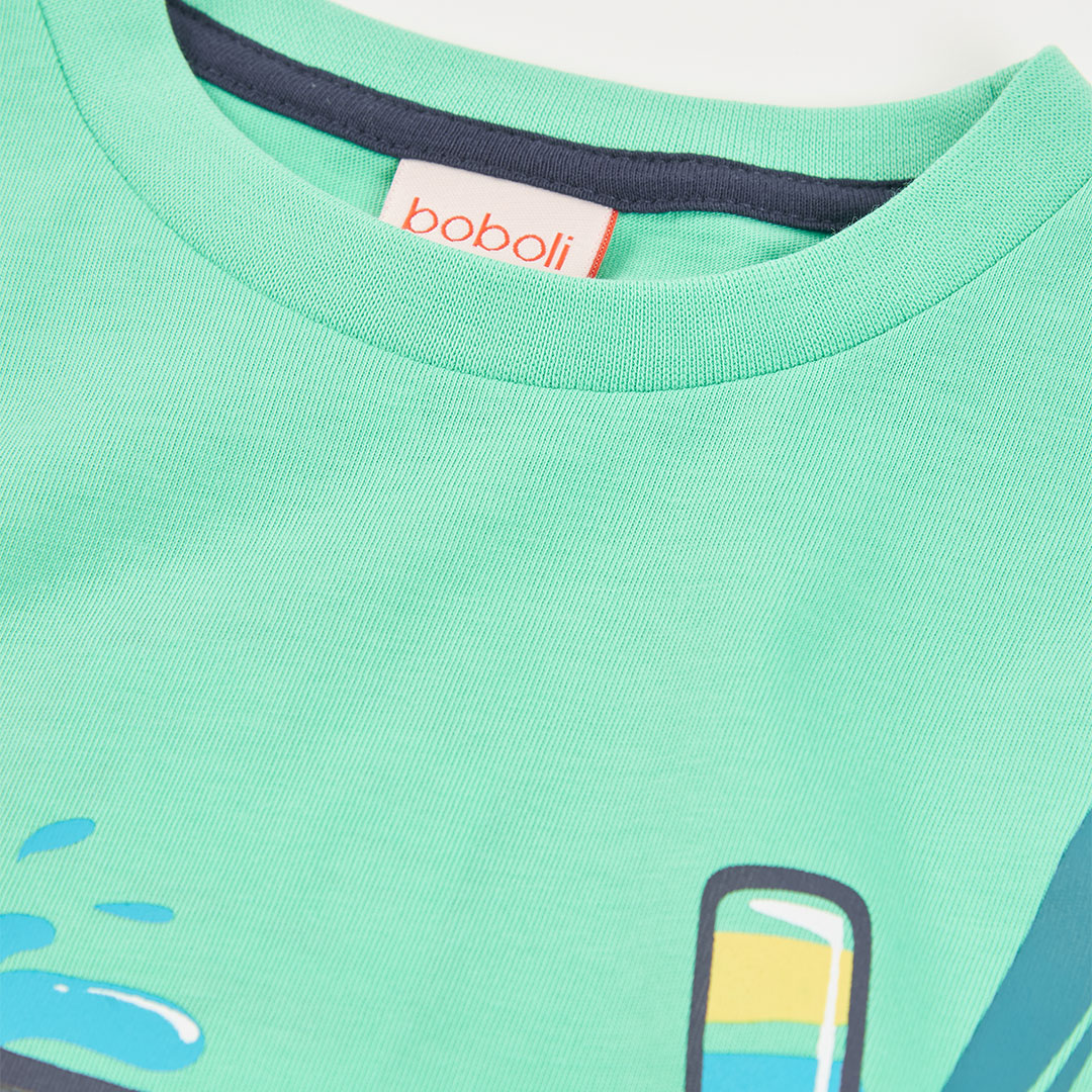 Boboli T-Shirt mit 3D-Taucherbrille