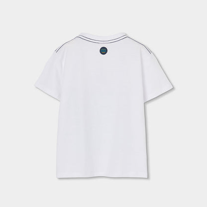 Boboli T-Shirt mit Haifisch-Print