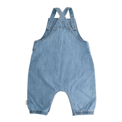 maximo BABY-Latzhose, Denim-Optik Öffnung Windelwechsel
