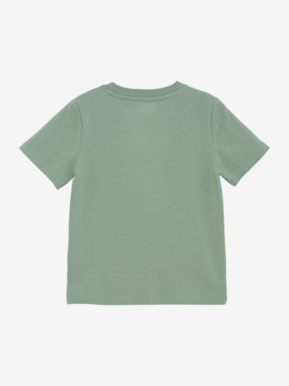 Minymo T-Shirt mit Traktorprint