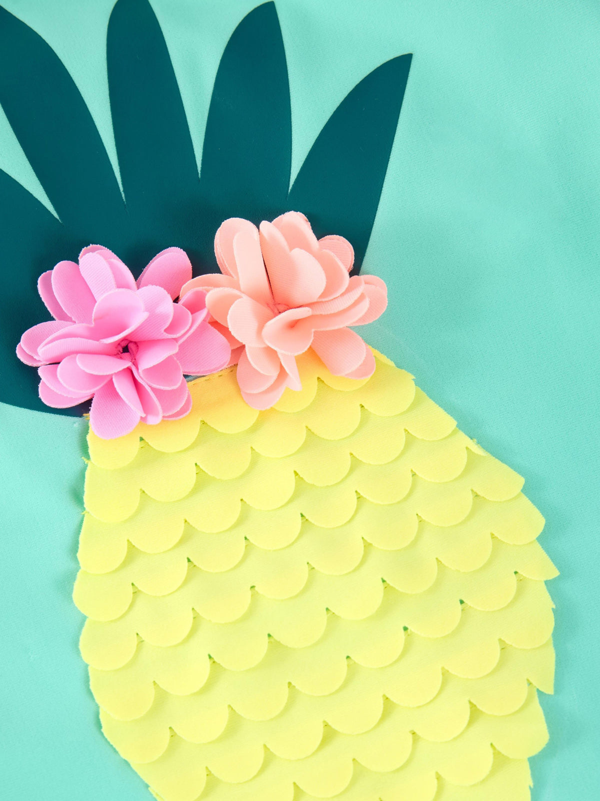 Color Kids Badeanzug mit Ananas