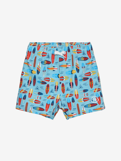 Color Kids Badeshorts mit Surfprint