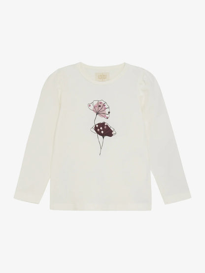Creamie Langarmshirt mit floralem Print