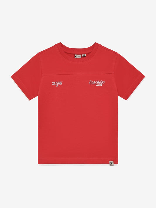 Daily7Kids Rotes T-Shirt GOTS