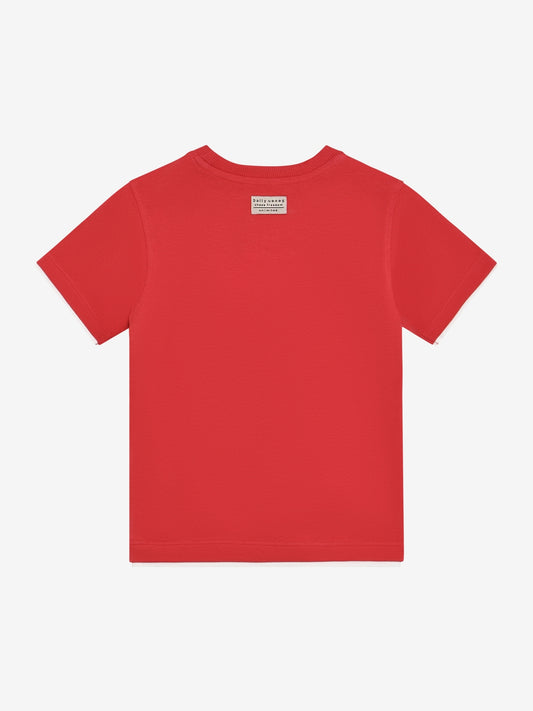 Daily7Kids Rotes T-Shirt GOTS