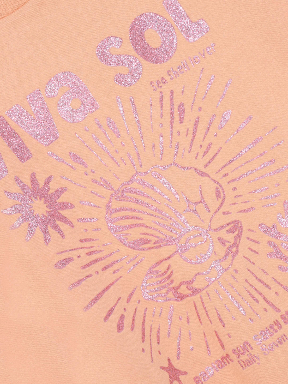 Daily7Kids T-Shirt mit Glitzerprint