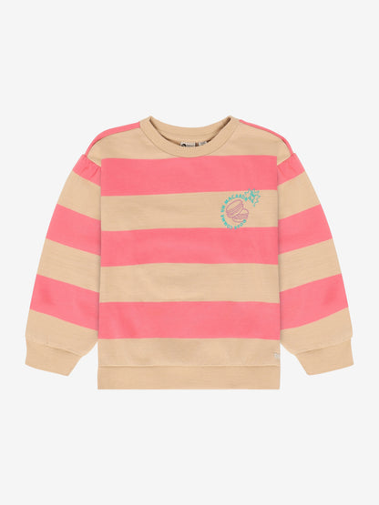 Daily Seven Sweatshirt gestreift GOTS