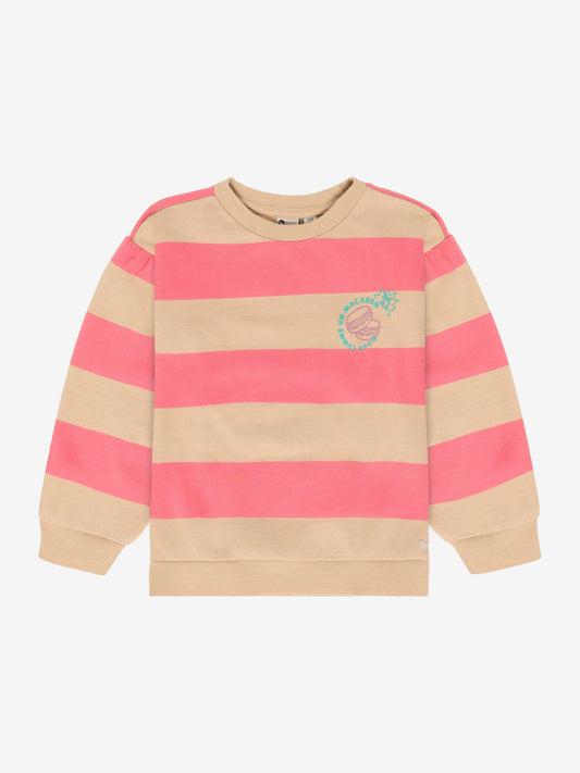 Daily Seven Sweatshirt gestreift GOTS