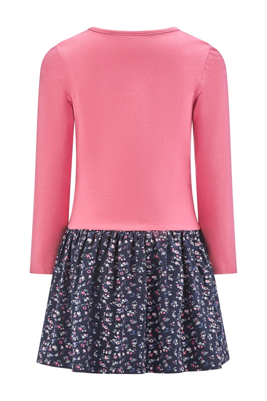 Happy Girl Kleid Langarm 'Ich bin erste Klasse'