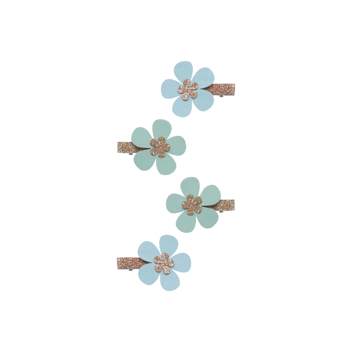 Billy loves Audrey  Anemone Haarclips (Aqua)