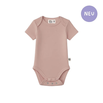 Eve + Olive Baby Body - Kurzarm - Sweet Rose