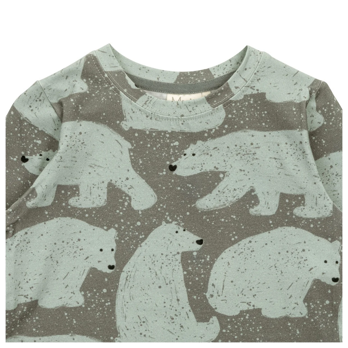 Ma-ia Langarmshirt  mit Polarbärenprint
