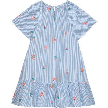 Danamde Kleid Kurzam DJANE mit Stickerei