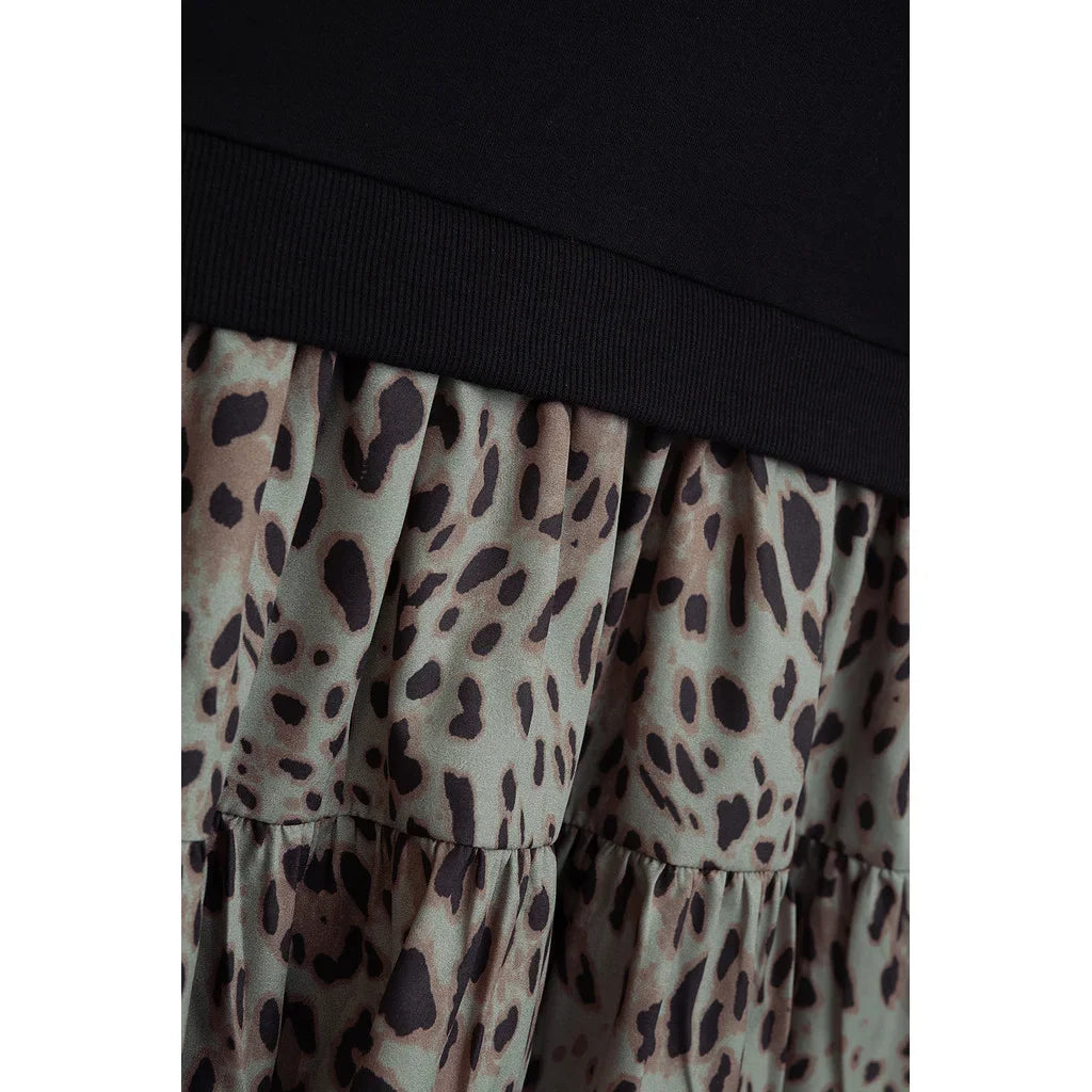 Danamade Kleid Langarm mit Kapuze und Leorock Minime (for Mom)