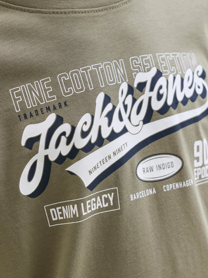 Jack & Jones Junior Langarmshirt mit Brustprint