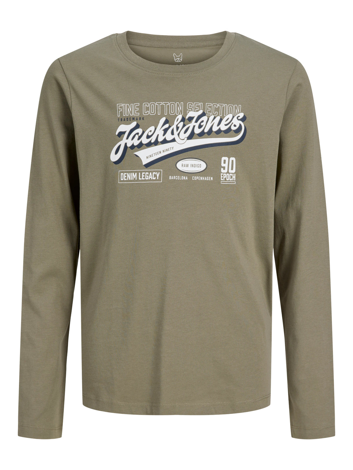 Jack & Jones Junior Langarmshirt mit Brustprint