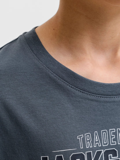 Jack & Jones Junior Langarmshirt mit Brustprint