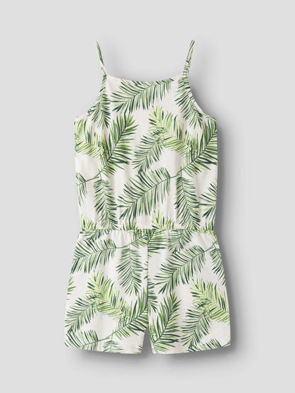 Name it Jumpsuit mit Blätterprint