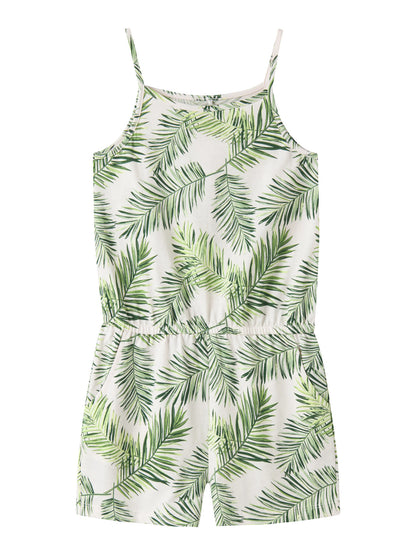 Name it Jumpsuit mit Blätterprint