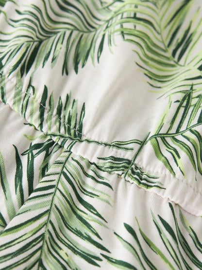 Name it Jumpsuit mit Blätterprint