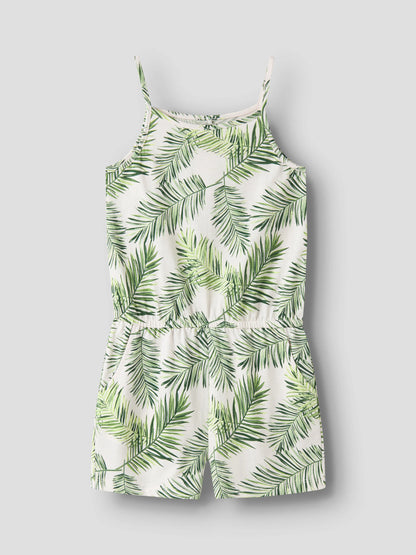 Name it Jumpsuit mit Blätterprint