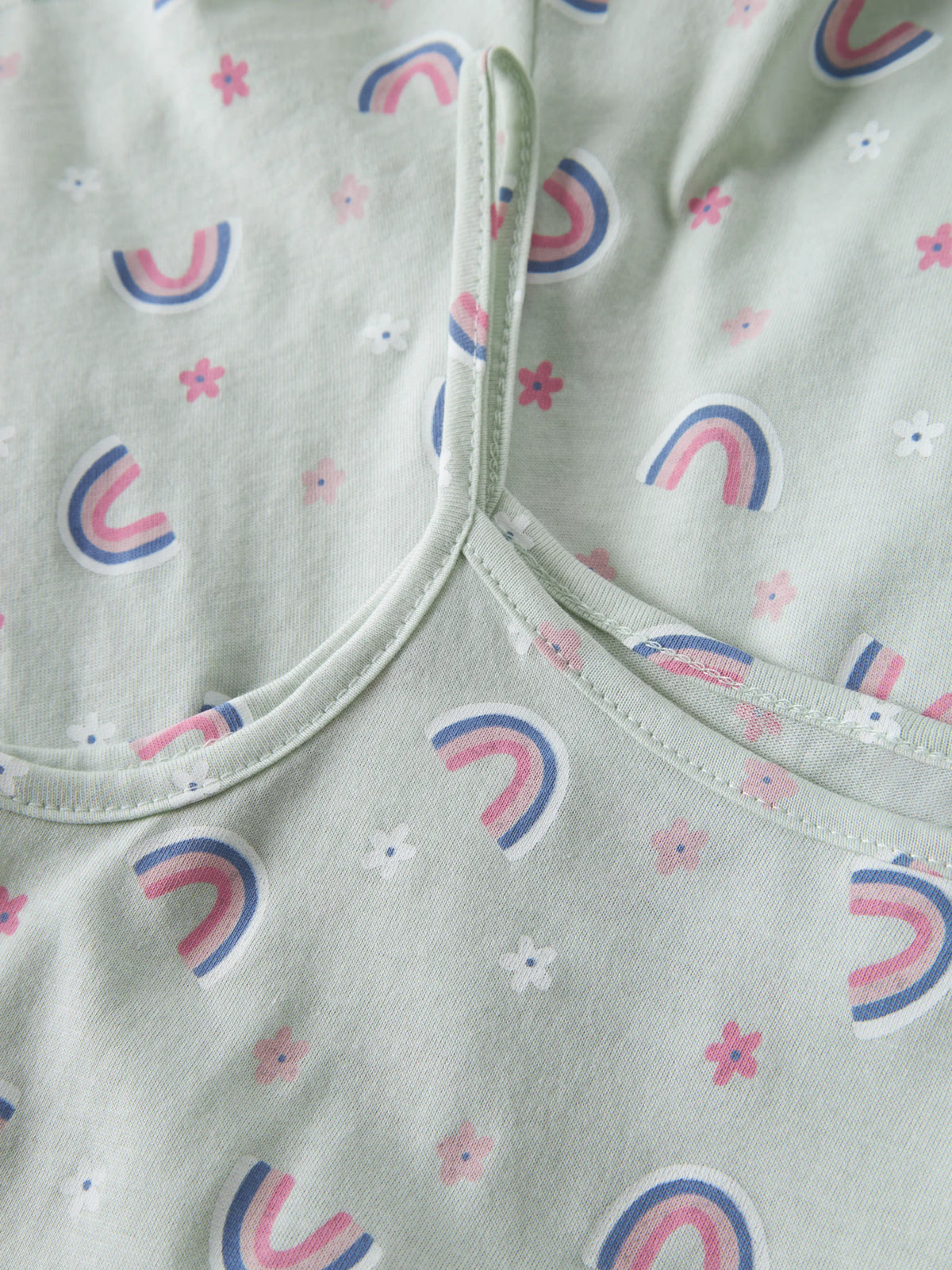Name it Jumpsuit mit Regenbogenprint