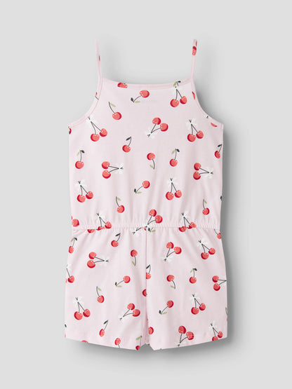 Name it Jumpsuit mit Kirschenprint
