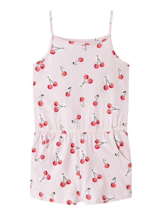 Name it Jumpsuit mit Kirschenprint